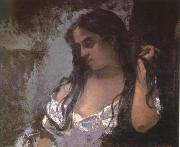 Gustave Courbet Contemplate painting